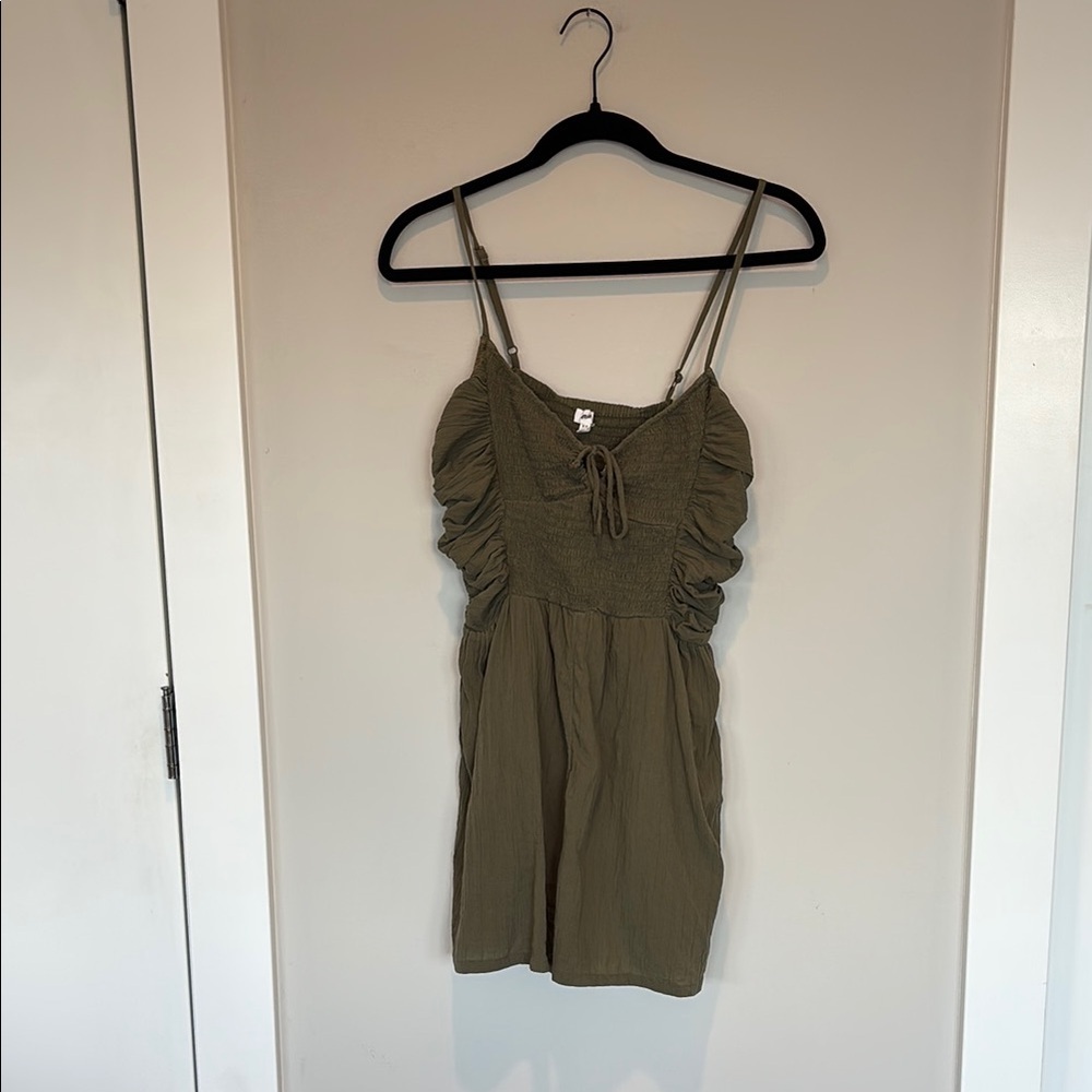 Aerie Olive Green Jumpsuit